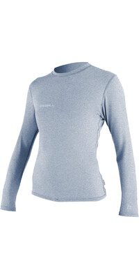 2024 O'Neill Womens Trvlr Hybrid Long Sleeve Sun Shirt 4676 - Turquoise