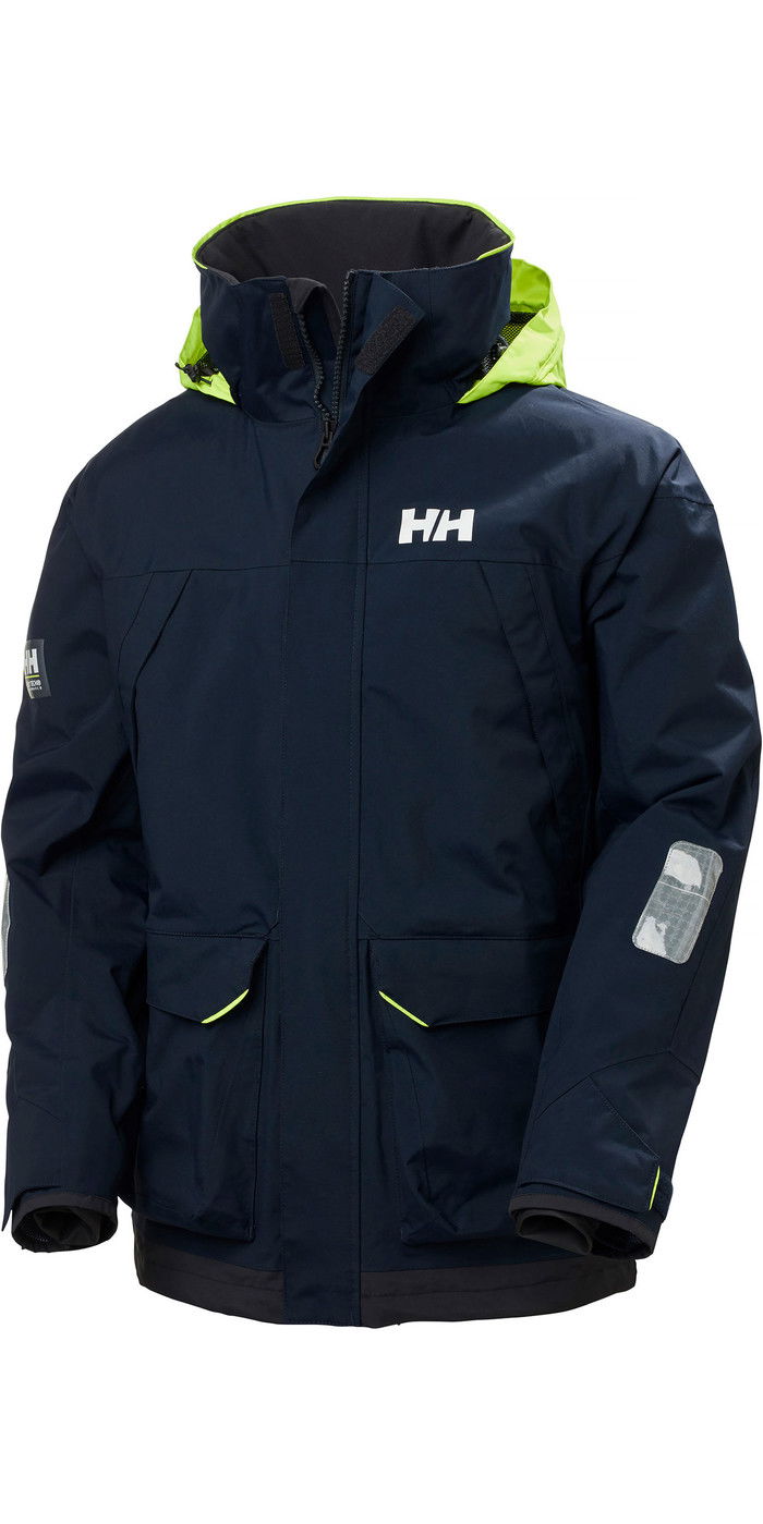2020 Helly Hansen Mens Pier Sailing Jacket 34156 Navy Sailing