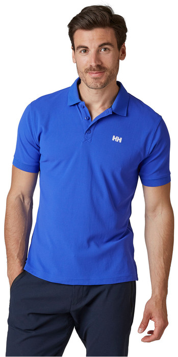 2021 Helly Hansen Mens Driftline Polo Shirt 50584 - Royal Blue - Sailing - Sailing | Wetsuit Outlet