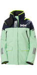 2020 Helly Hansen Womens Skagen Offshore Sailing Jacket & Trouser Combi Set - Reef Green