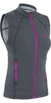 2022 Palm Womens Tsangpo Thermal Gilet 11751 - Jet Grey