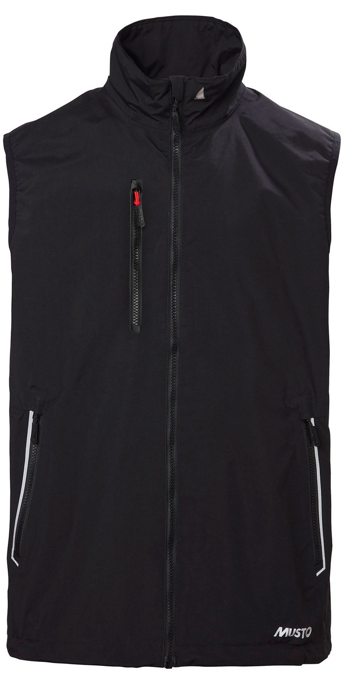 2021 Musto Mens Sardinia 2 Sailing Gilet 82007 - Black - Sailing ...