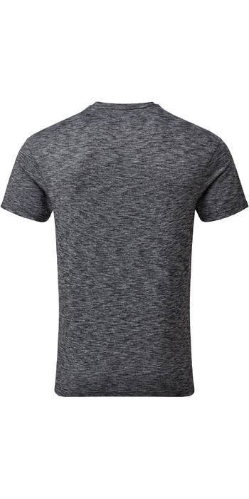 2021 Gill Mens Holcombe Crew Short Sleeve Base Layer 1103 - Charcoal