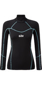 2022 Gill Womens Hydrophobe Long Sleeve Top 5006W - Black