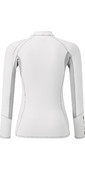 2022 Gill Womens Pro Long Sleeve Rash Vest 5020W - White