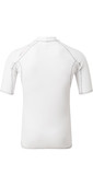 2021 Gill Mens Pro Short Sleeve Rash Vest 5021 - White