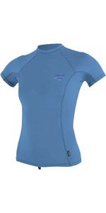 2020 O'Neill Womens Premium Skins Short Sleeve Rash Vest 4171B - Periwinkle
