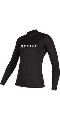 2023 Mystic Womens Star Long Sleeve Rash Vest 35001220362 - Black