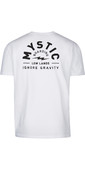 2021 Mystic Mens Lowe T-Shirt 210229 - White