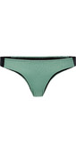 2021 Mystic Womens Zipped Bikini Bottom 210264 - Seasalt Green