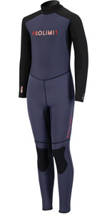 2022 Prolimit Junior Grommet 3/2mm Back Zip Wetsuit 18440 - Blue / Red