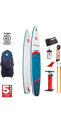 2024 Red Paddle Co 14'0'' Sport+ MSL Stand Up Paddle Board, Bag & Pump 001-001-002-0072 - Blue