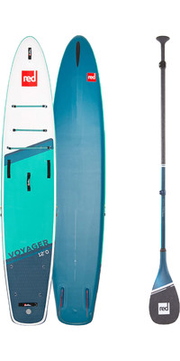 2023 Red Paddle Co 12'0'' Voyager MSL Stand Up Paddle Board & Prime Lightweight Paddle 001-001-002-0063 - Blue