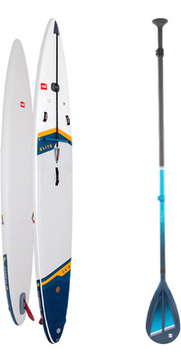 2024 Red Paddle Co 14'0'' Elite MSL Stand Up Paddle Board & Hybrid Tough Paddle 001-001-003-0035 - White