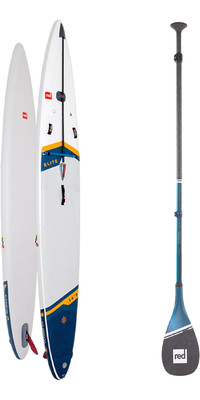 2024 Red Paddle Co 14'0'' Elite MSL Stand Up Paddle Board & Prime Lightweight Paddle 001-001-003-0035 - White