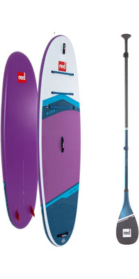 2024 Red Paddle Co 10'6'' Ride MSL Stand Up Paddle Board & Prime Lightweight Paddle 001-001-001-0099 - Purple