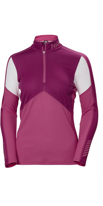 19 Helly Hansen Ladies Lifa Active Half Zip Top Dragon Fruit 435 Sailing Wetsuit Outlet