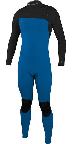 2018 O'Neill HyperFreak Comp 4/3mm Zipperless Wetsuit Ocean / Graphite 4971