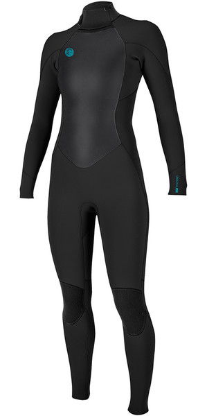 2018 O'Neill Womens O'Riginal 5/4mm Back Zip Wetsuit BLACK 5118