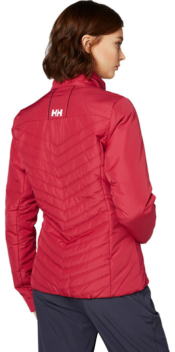 2019 Helly Hansen Womens Crew Insulator Jacket Cardinal 53030