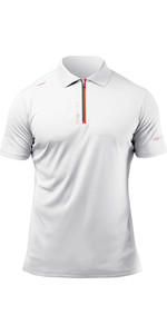 2022 Zhik Mens ZhikDry UV Short Sleeve Polo ATP0085 - White