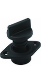 Allen Brothers Drain Socket With Captive Screw Bung A323 - Black