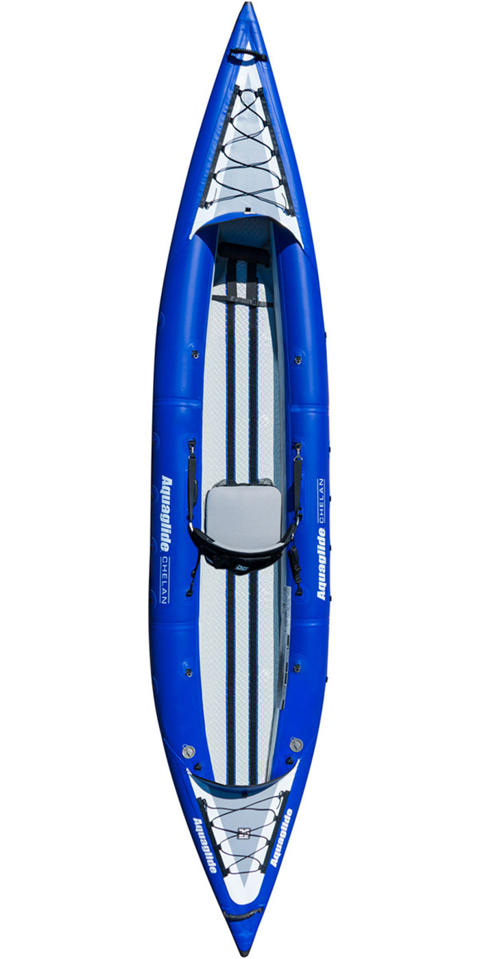 2020 Aquaglide Chelan 155 HB High Pressure Inflatable Kayak Blue