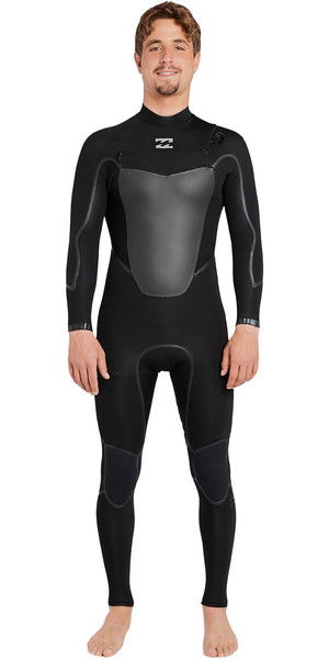 2018 Billabong Absolute X 5/4mm Chest Zip Steamer Wetsuit BLACK F45M20