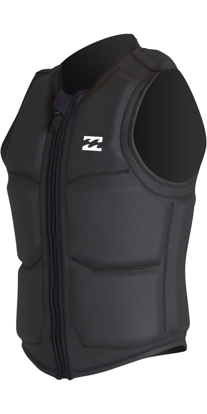 2020 Billabong Anarchy Wake Impact Vest S4VS04 Black Accessories