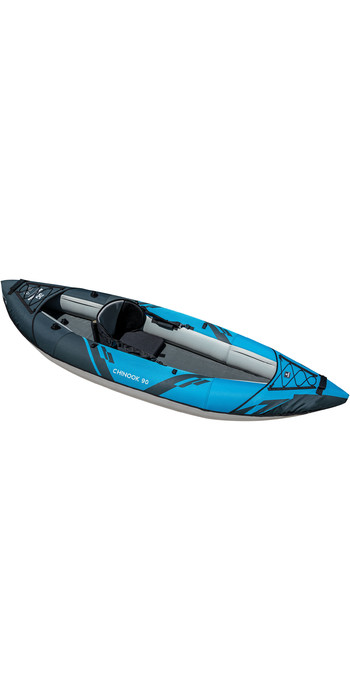 2021 Aquaglide Chinook 90 1 Man Kayak Blue - Kayak Only
