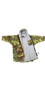 2021 Dryrobe Advance Junior Long Sleeve Premium Outdoor Change Robe / Poncho DR104 - Camo