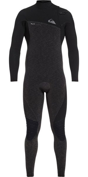 2018 Quiksilver Highline 4/3mm Zipperless Wetsuit Black EQYW103061