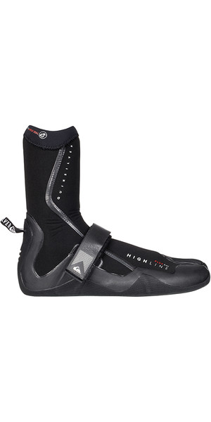 2018 Quiksilver Highline + 5mm Split Toe Boot Black EQYWW03027