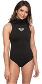 Roxy Womens Syncro 2mm Hooded UPF 50 Vest Black ERJW003001