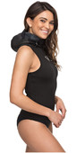Roxy Womens Syncro 2mm Hooded UPF 50 Vest Black ERJW003001
