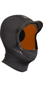 2020 GUL 3mm Peaked Surf Hood BLACK HO0312-B3