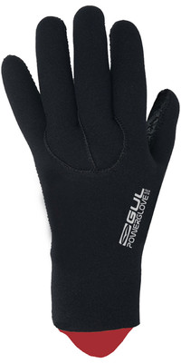 2023 GUL 3mm Power Gloves GL1230-B7 - Black