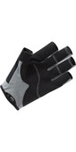 2021 Gill Junior Junior Deckhand Gloves - Short Finger 7043J - Black