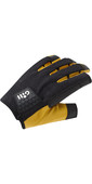 2021 Gill Mens Pro Long Finger Sailing Gloves 7453 - Black