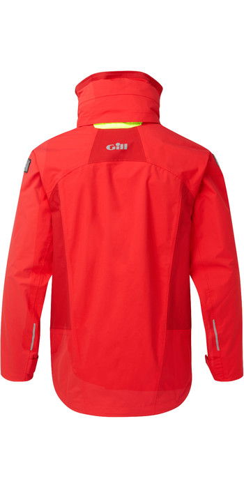 2021 Gill OS3 Mens Coastal Jacket BRIGHT RED OS31J
