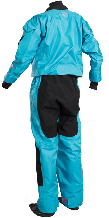 2021 Gul Womens Dartmouth Eclip Zip Drysuit & Underfleece GM0383-B5 - Blue