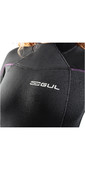2021 Gul Womens Response 5/3mm Back Zip GBS Wetsuit RE1229-B9 - Jet Grey / Black
