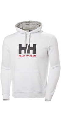2023 Helly Hansen HH Logo Hoodie White 33977