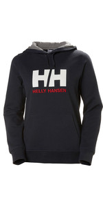 2021 Helly Hansen Womens HH Logo Hoodie 33978 - Navy