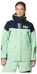 2020 Helly Hansen Womens Skagen Offshore Sailing Jacket & Trouser Combi Set - Reef Green