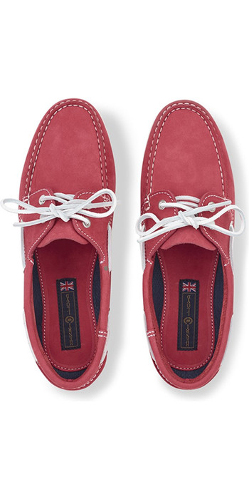 Henri Lloyd Womens Shore Deck Shoe Red 