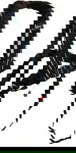 2020 Kru Sport 170N Auto Lifejacket with Harness Carbon LIF7333