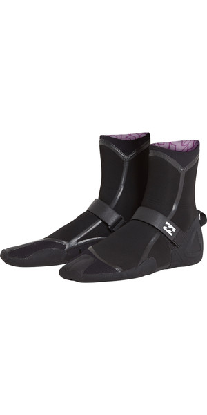 2018 Billabong Furnace Carbon Ultra 5mm Split Toe Boots Black L4BT19