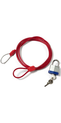 2024 Northcore Lockjaw Longboard Fin Box Lock XL01 - Red