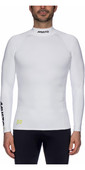 2021 Musto UPF50 Long Sleeve Rash Vest White SUTS003